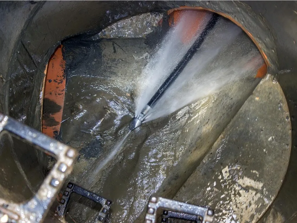 Sewer and drain cleaning service with water jetting in New Jersey